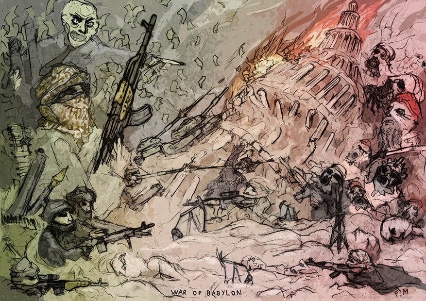 un dessin de François Monthoux
